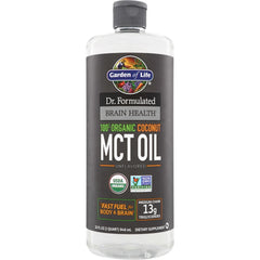 Dr. Formulated Brain Health Organic Coconut MCT Oil - Unflavored
