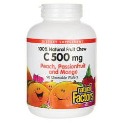 Chewable Vitamin C - Peach, Passionfruit