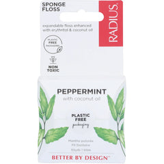 Sponge Floss - Peppermint with Coconut Oil