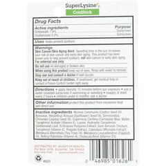 SuperLysine+ ColdStick Lip Sunscreen SPF 21