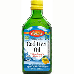Wild Norwegian Cod Liver Oil - Lemon