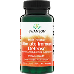 High Potency Ultimate Immune Defense with C, D, Zinc & Elderberry