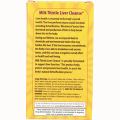 Milk Thistle Liver Cleanse