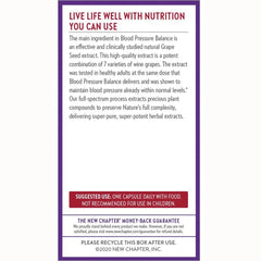 Blood Pressure Balance Grape Seed Blend