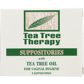 Vaginal Suppositories with Tea Tree Oil