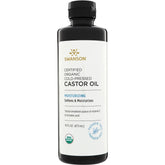 Certified Organic Cold-Pressed Castor Oil