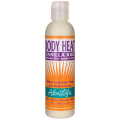 Body Heat Vanilla Rub Ultimate Aloe Sports Lotion