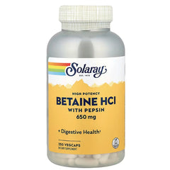 High Potency Betaine HCl with Pepsin