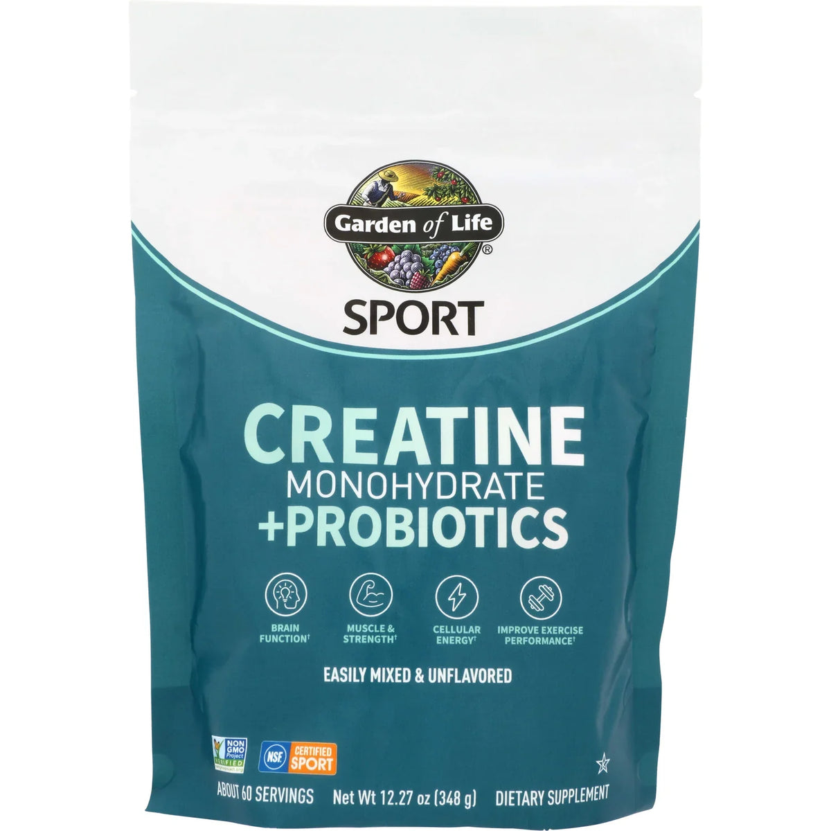 SPORT Creatine Monohydrate + Probiotics - Unflavored