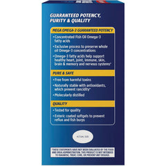 Alaska Wild Fish Oil Mega Omega-3