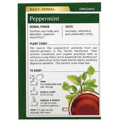 Organic Peppermint Tea