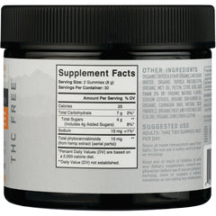 Hemp Extract-Infused Gummies - Mango Peach