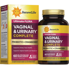Ultimate Flora Vaginal & Urinary Complete Probiotic + Cranberry