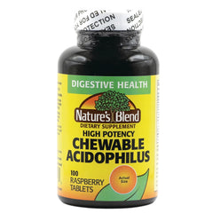 High Potency Chewable Acidophilus - Raspberry