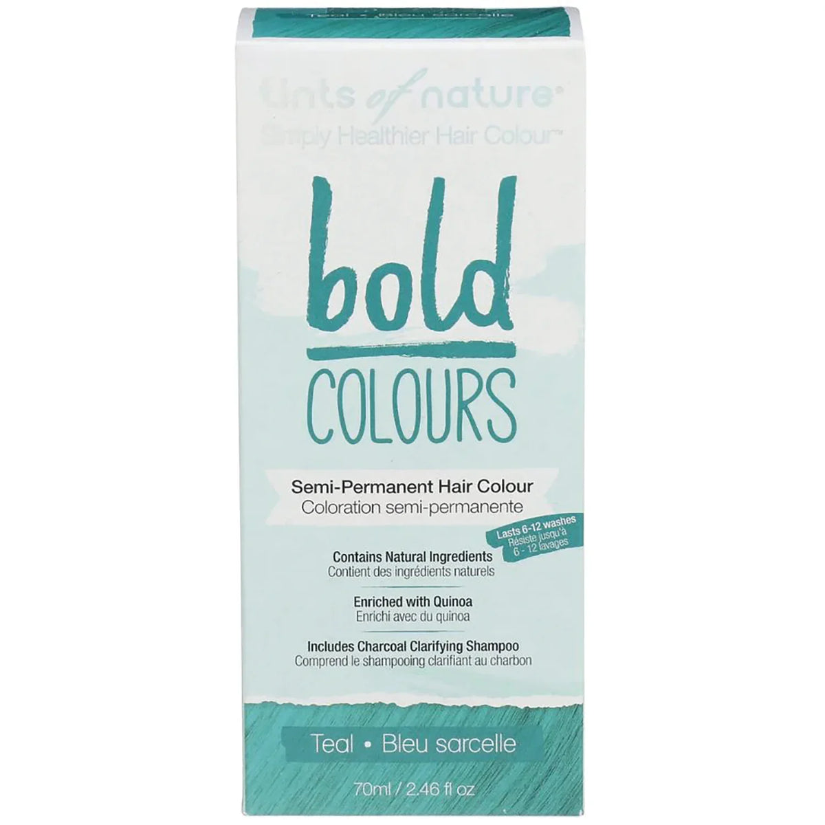 Bold Colours Semi-Permanent Hair Colour - Teal