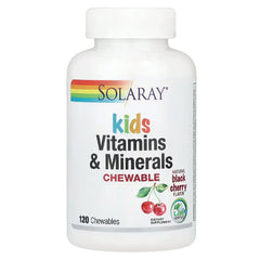 Kids Vitamins & Minerals Chewable - Black Cherry