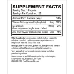 Terry Naturally BioActive Magnesium Complex with P-5-P and Zinc