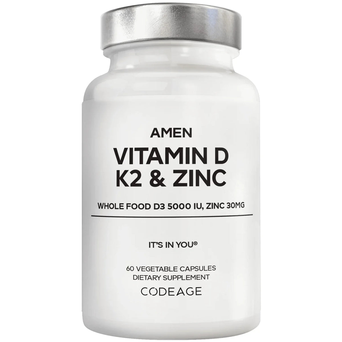 Amen Vitamin D, K2 & Zinc