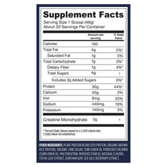Protein + Creatine - Creamy Vanilla