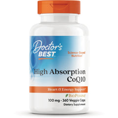 High Absorption CoQ10 with BioPerine 100mg Veggie Caps