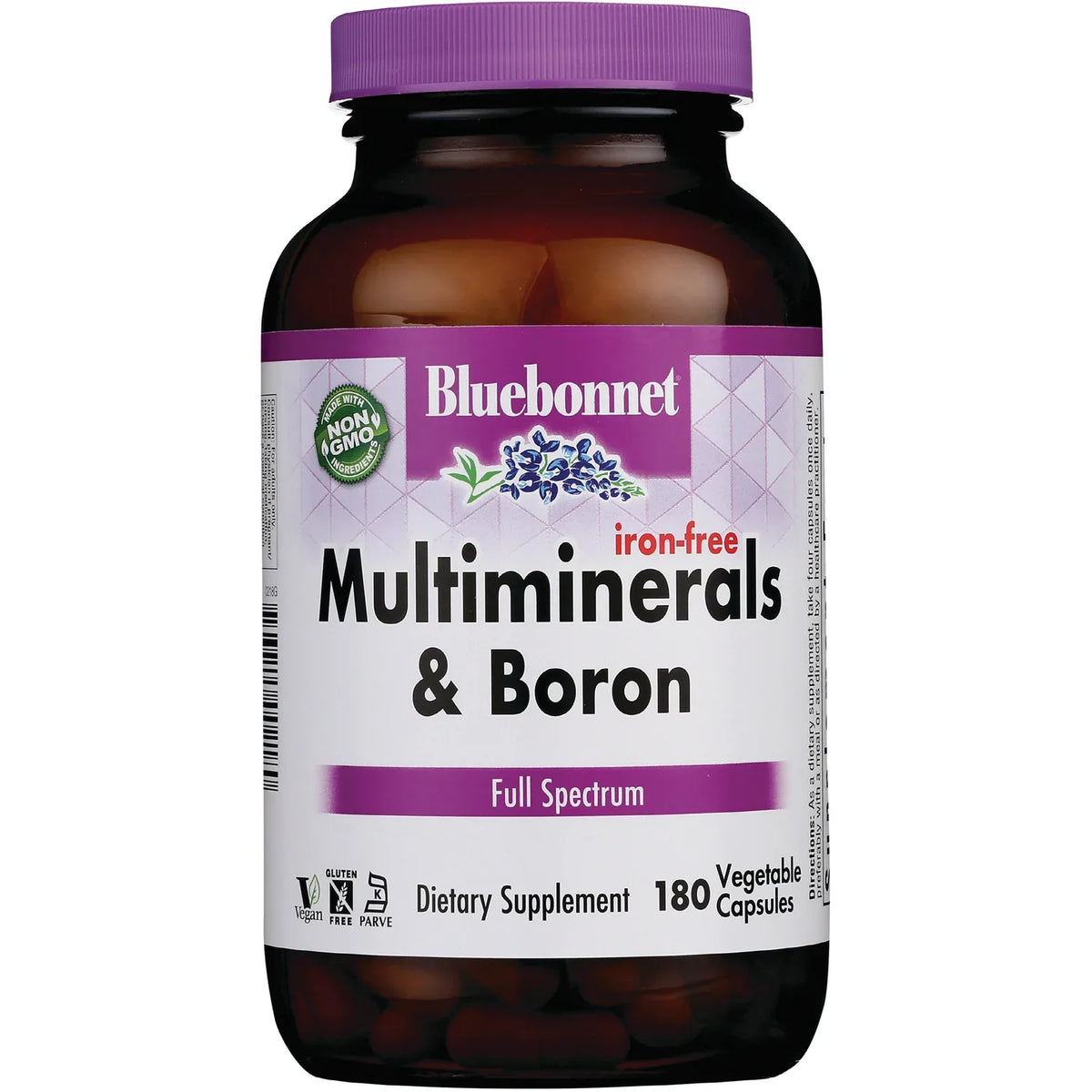 Iron-Free Multiminerals & Boron - Full Spectrum