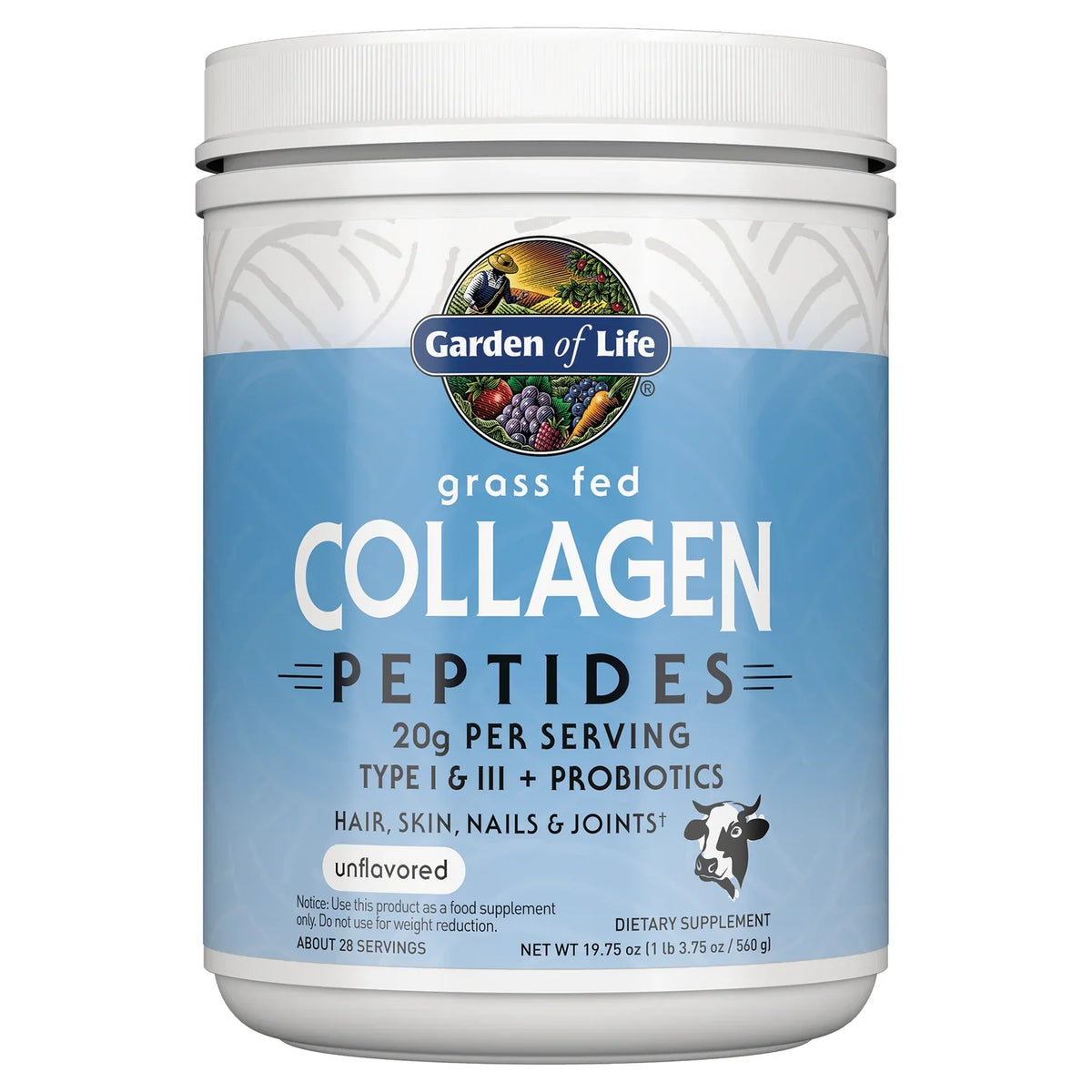 Grass Fed Collagen Peptides - Unflavored