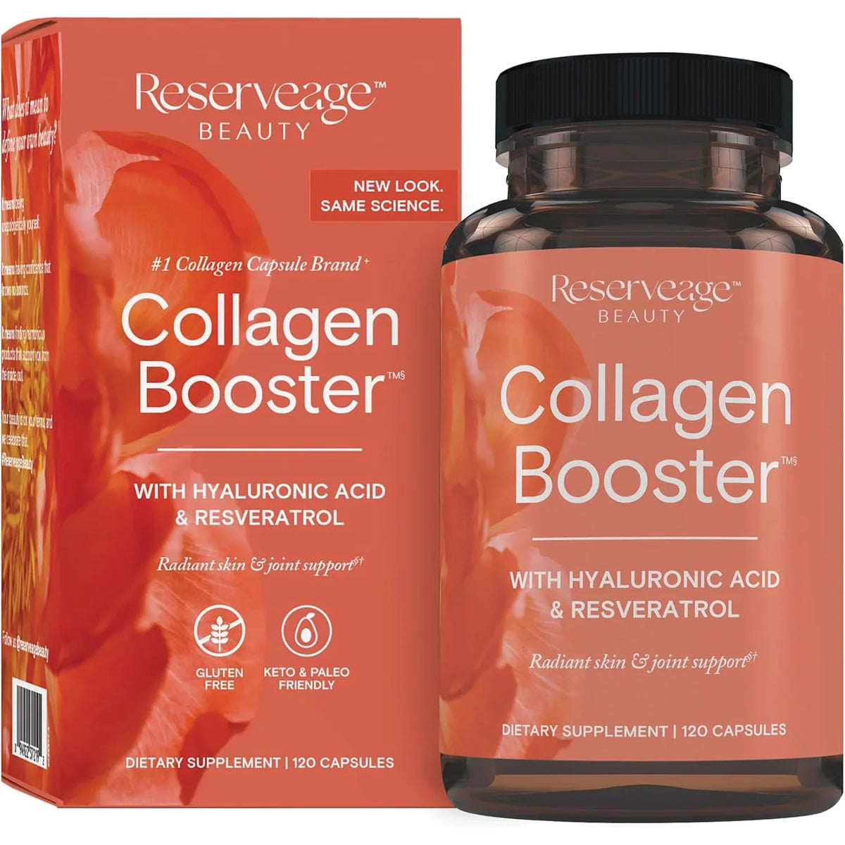 Collagen Booster with Hyaluronic Acid and Resveratrol