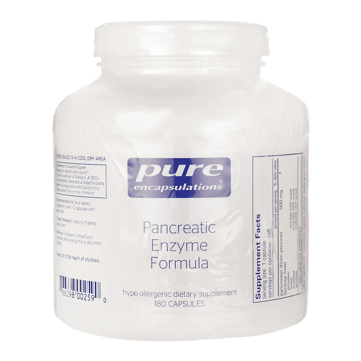 Pancreatic Enzyme Formula