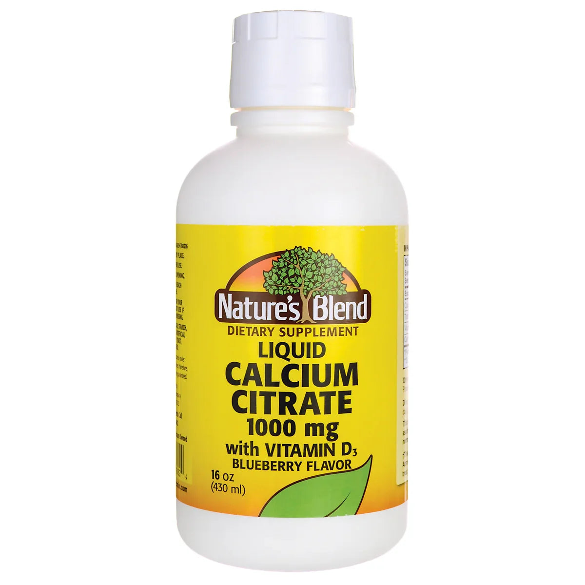 Liquid Calcium Citrate with D3 - Blueberry