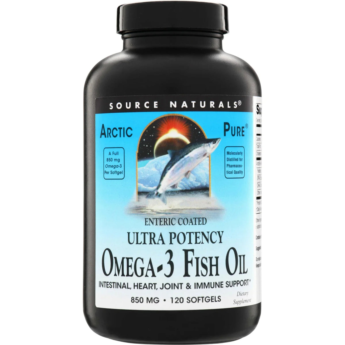 ArcticPure Enteric Coated Ultra Potency Omega-3 Fish Oil