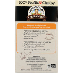 Organic Herbal Tea - Turmeric Ginger