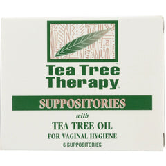 Vaginal Suppositories with Tea Tree Oil