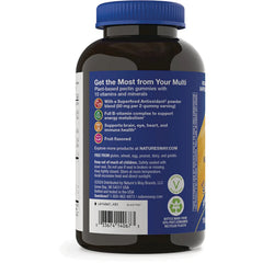 Alive! Men's 50+ Multivitamin Gummy - Mixed Fruit