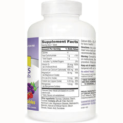 Calcium 600 + D3 Plus Minerals - Fruit Punch