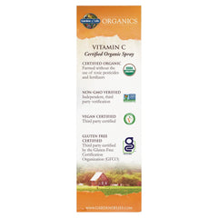 Organics Vitamin C Organic Spray - Orange-Tangerine