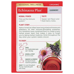 Organic Echinacea Plus Tea - Elderberry