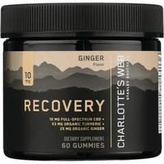 CBD Recovery Gummies - Ginger