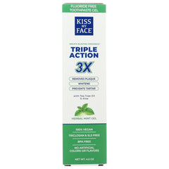 Triple Action Toothpaste - Herbal Mint Gel