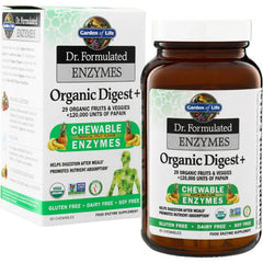 Dr. Formulated Enzymes Organic Digest+ - Tropical Fruit